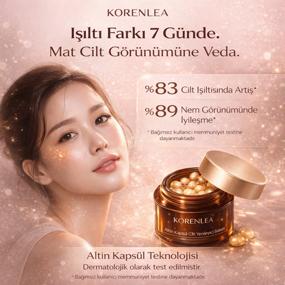 Korenlea ™ Aydınlatıcı Anti Aging Altın Capsule Cream