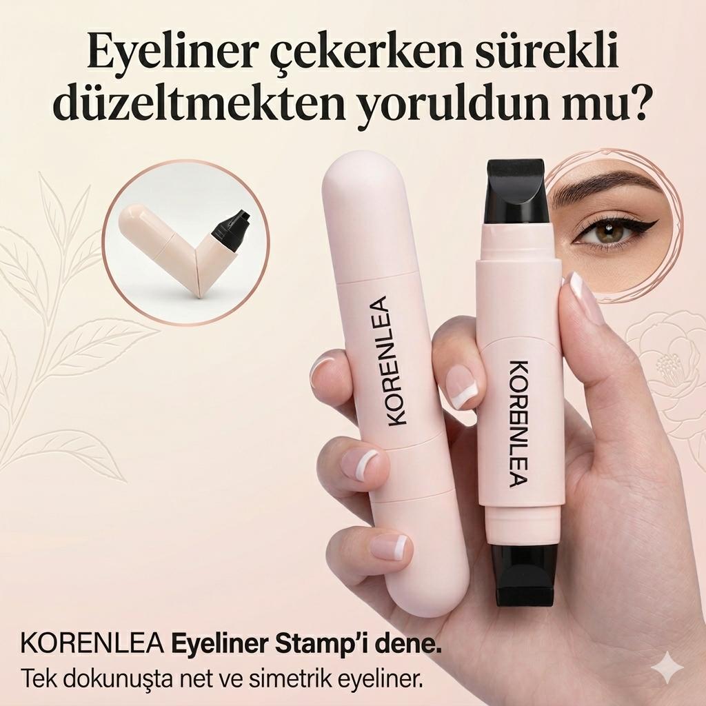 KorenleaStamp™ Kolay ve Hızlı Eyeliner Stamp