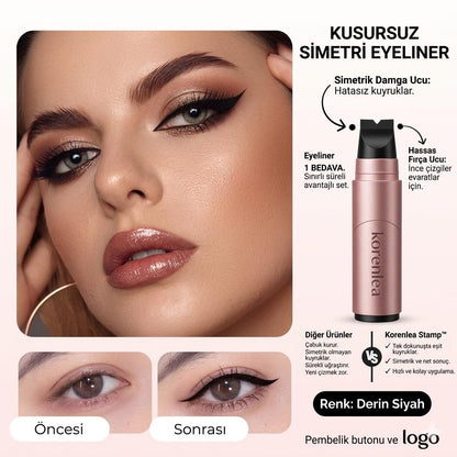 KorenleaStamp™ Kolay ve Hızlı Eyeliner Stamp