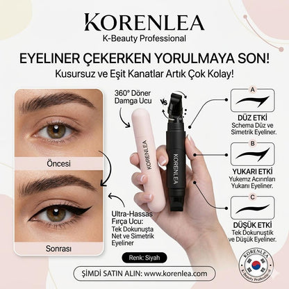 KorenleaStamp™ Kolay ve Hızlı Eyeliner Stamp